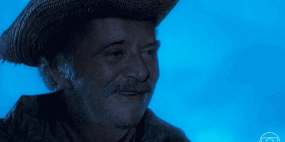 Claudio Marzo ganha homenagem emocionante em Pantanal (Foto: Reprodução)