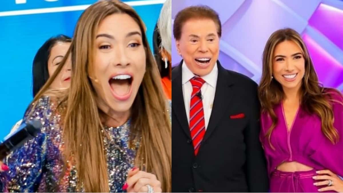 Patrícia Abravanel posta foto de Silvio Santos aos 91 longe do SBT (Reprodução/ Montagem)