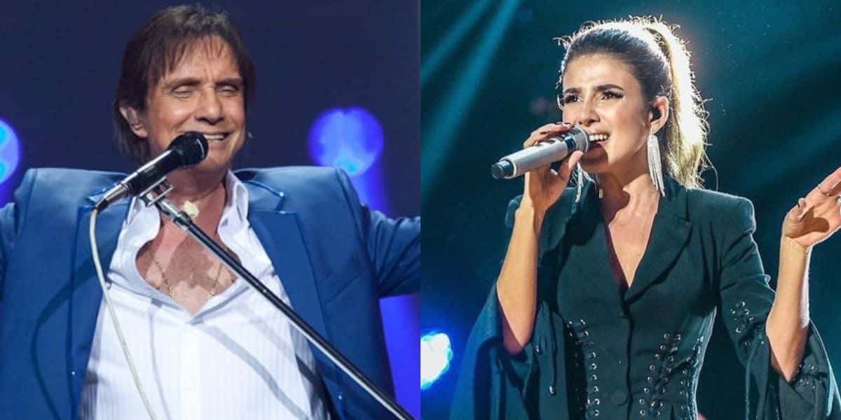 Roberto Carlos e Paula Fernandes (Fotos: Caio Girardi e Nay Klym)
