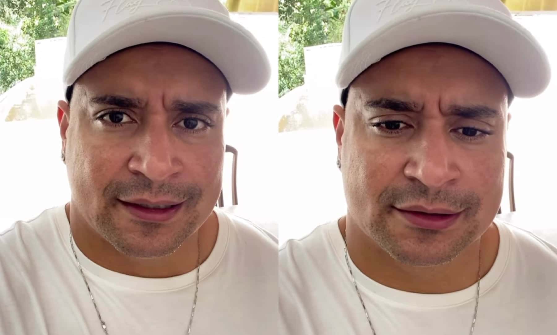 Xanddy apareceu abalado nos Stories (Foto: Reprodução / Instagram)
