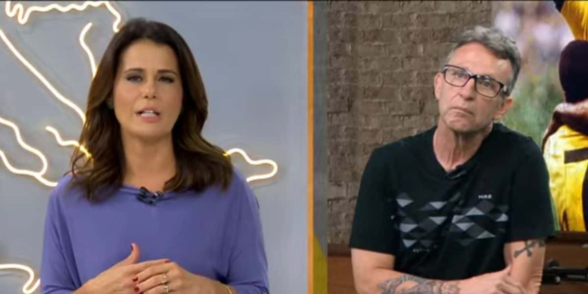 Adriana Araújo e Neto nos "Os Donos da Bola" desta quinta-feira (29)
