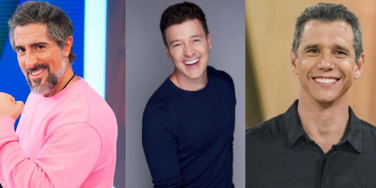 Esposas de Marcos Mion, Rodrigo Faro e Marcio Garcia impressionam com beleza e fotos provam - Reprodução Montagem TV Foco