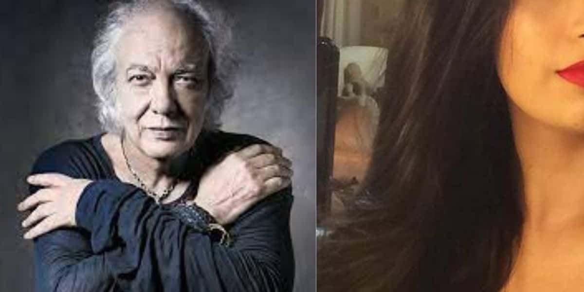 Erasmo Carlos vive casamento com mulher 49 anos mais nova do que ele e aparência dela é de cair o queixo - Reprodução