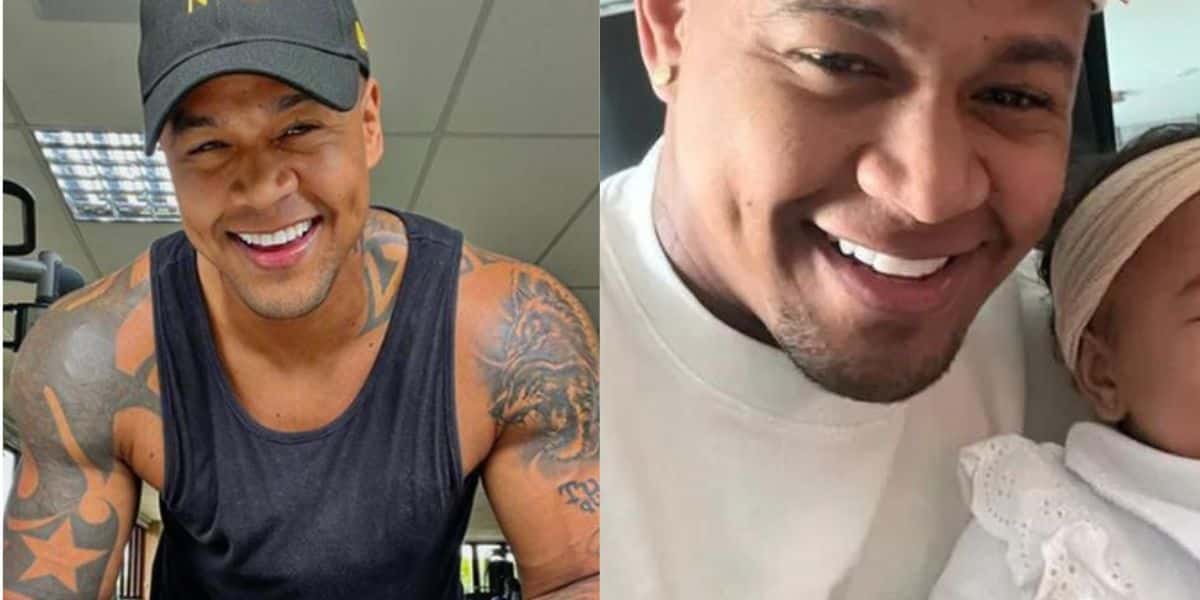 Léo Santana divulga foto da filha Liz e, para muitos, é com certeza a criança mais linda do Brasil - Reprodução