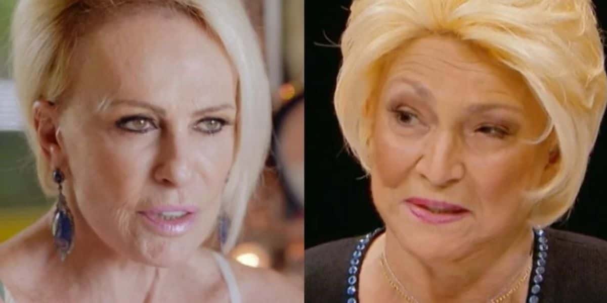 Ana Maria Braga assume 'bronca' de Hebe e que loira apontou até o dedo: "Para que casar com isso aí?" - Reprodução