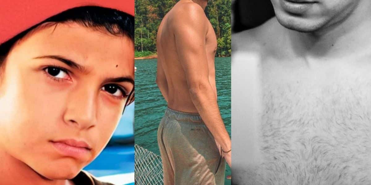 Domênico de A Favorita cresceu, virou um homão de cair o queixo e fotos sem camisa vão te deixar babando - Foto: Reprodução