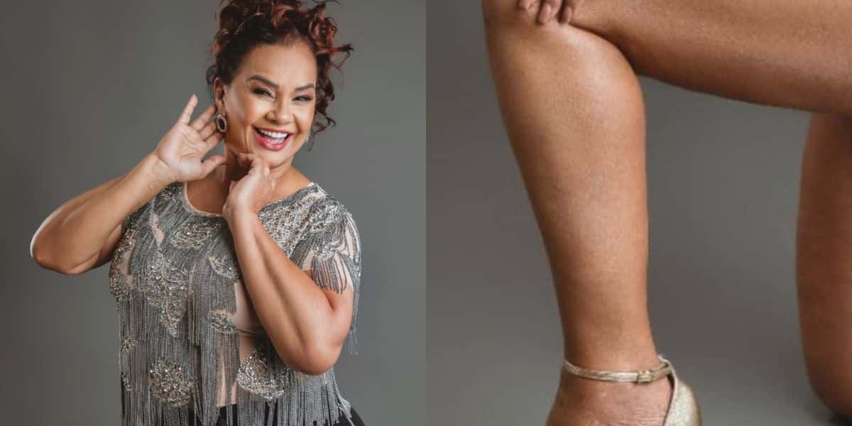 Solange Couto impressiona com corpão em foto nas redes sociais (Reprodução)
