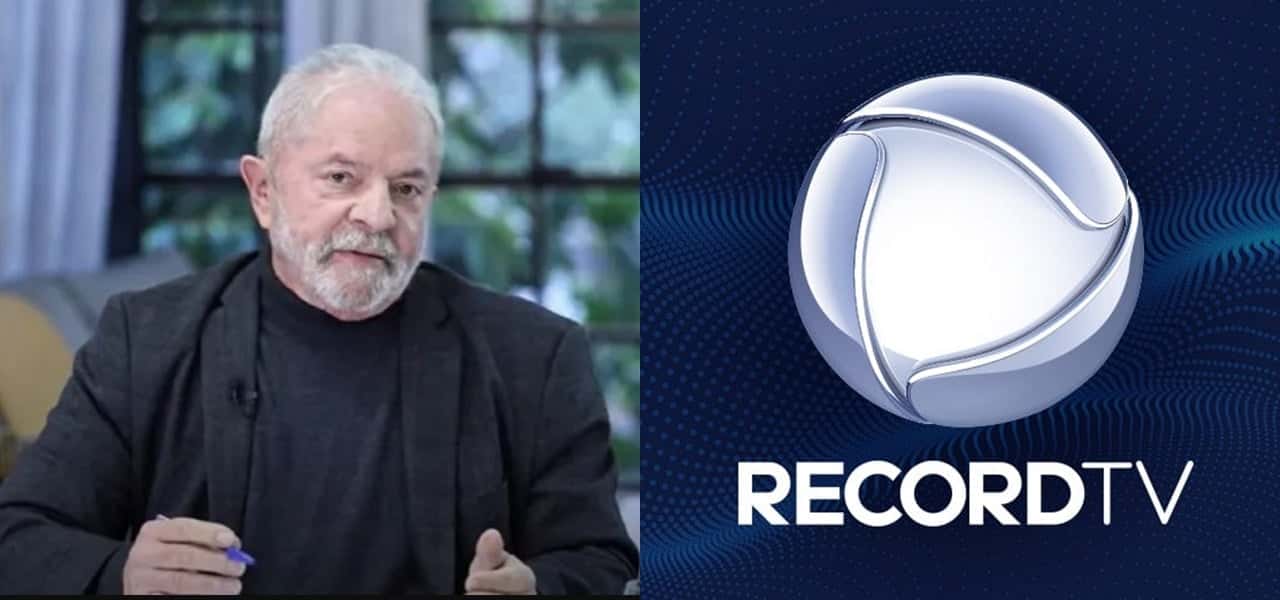 Lula foi à justiça eleitoral para exigir que a Record faça um sorteio para as ordens das entrevistas- Foto: Montagem/TV Foco