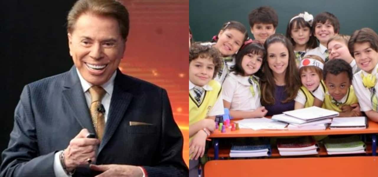 Silvio Santos teria sido o responsável pelo corte na novela Carrossel e pelo substituto da novela no SBT- Foto: Montagem/TV Foco