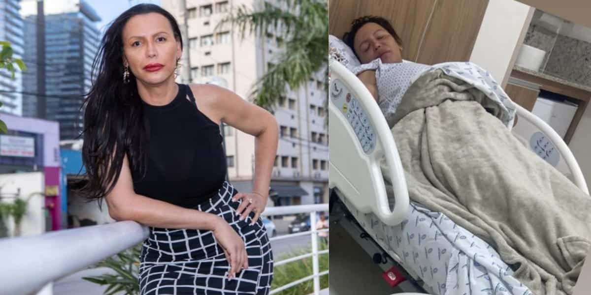 Luisa Marilac tem que ser internada às pressas por conta de infecção (Reprodução: Montagem TV Foco)