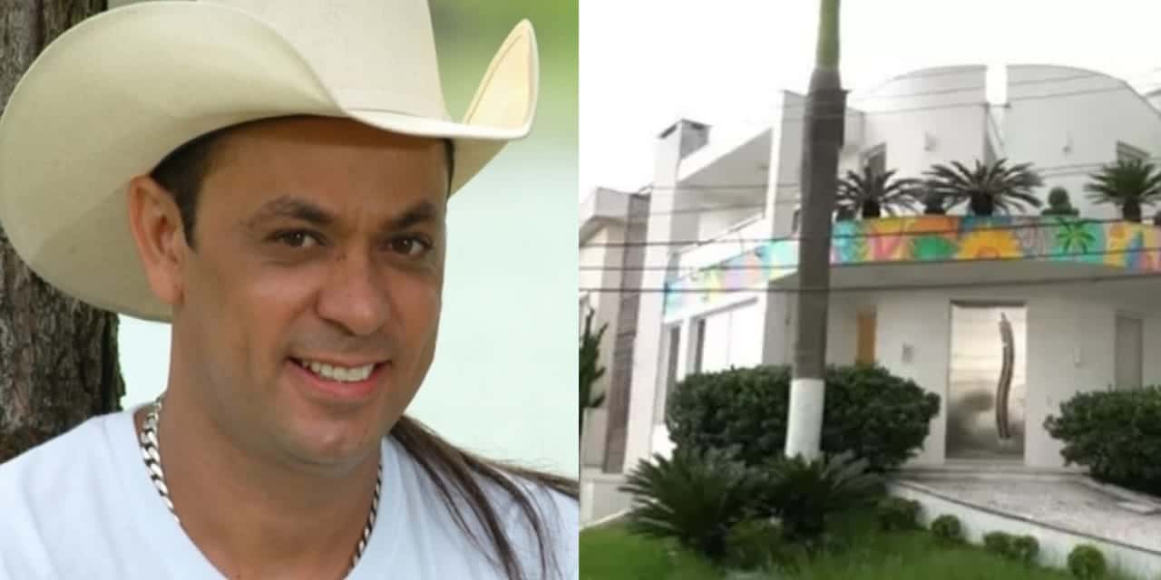 Frank Aguiar ostenta mansão luxuosa (Foto: Reprodução)