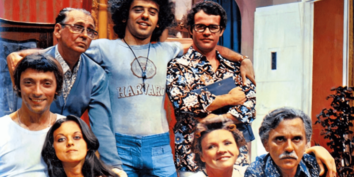 Elenco da primeira versão de "A Grande Família" (Foto: Reprodução)