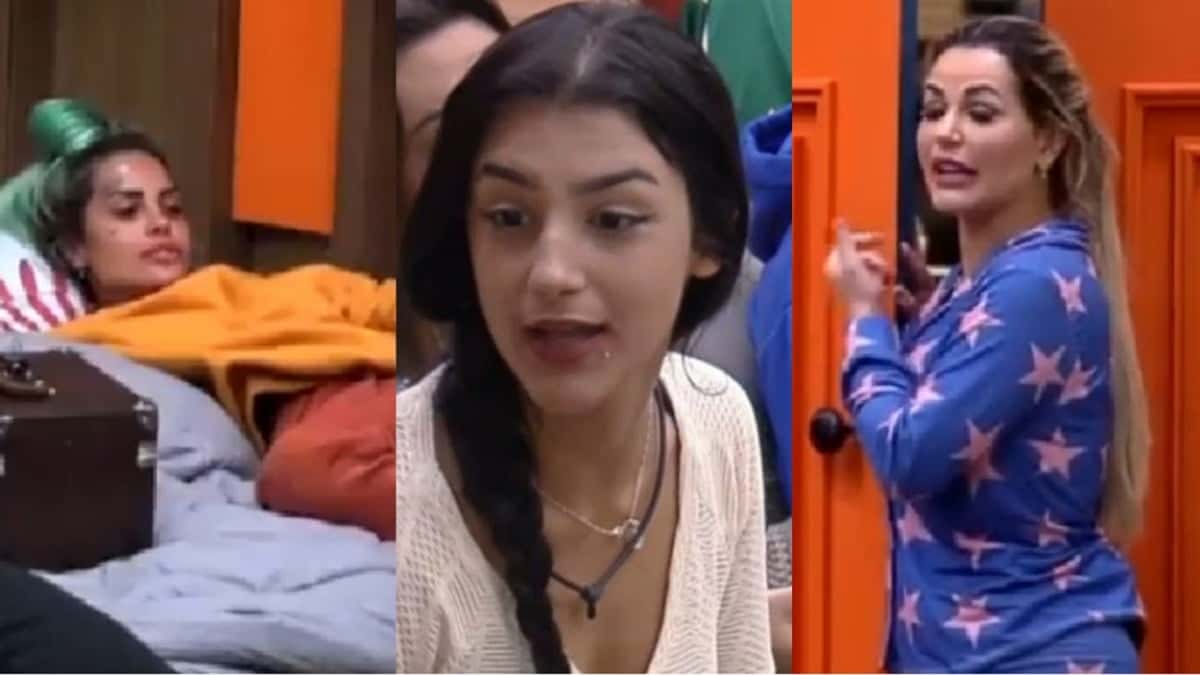 Tati Zaqui e Bia Miranda discutem e Deolane tira satisfação em A Fazenda 14 (Reprodução/ Record)