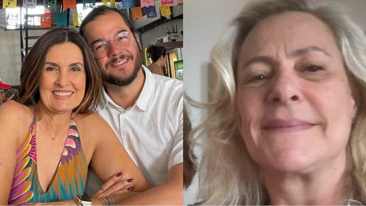Túlio Gadêlha, namorado de Fátima Bernardes, recebe comentário da atriz Elizabeth Savala (Reprodução Instagram/ Montagem)