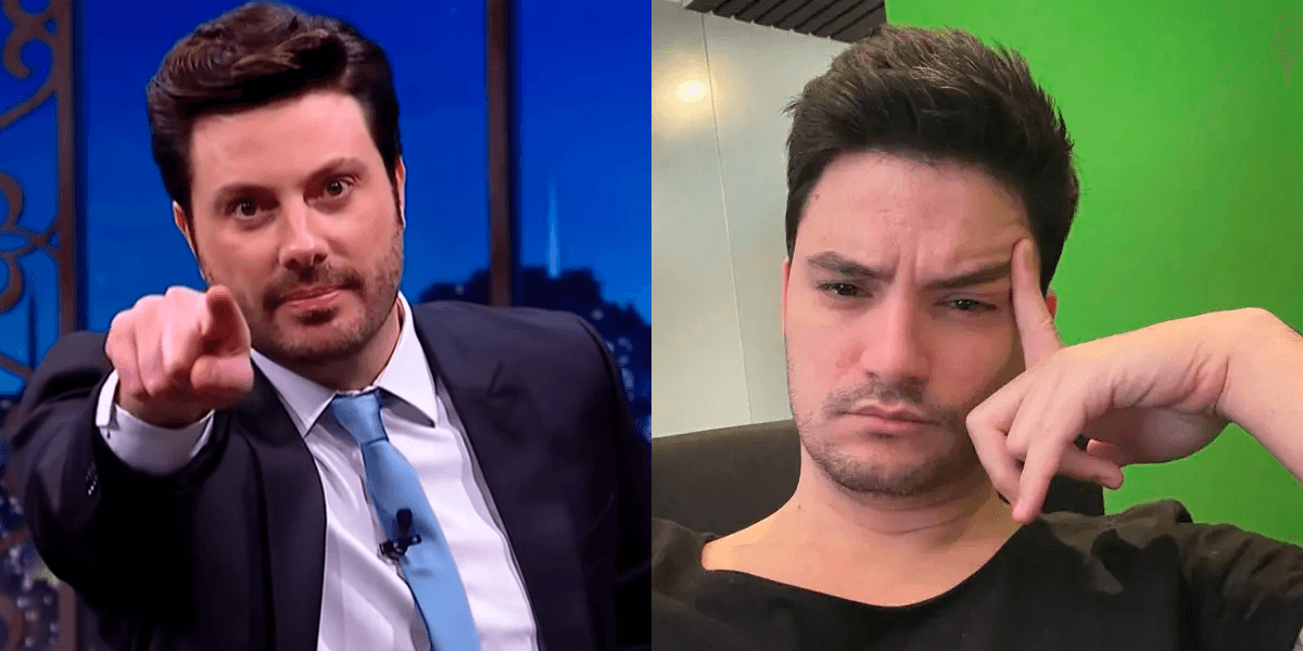 Danilo Gentili e Felipe Neto ( Foto: Reprodução)