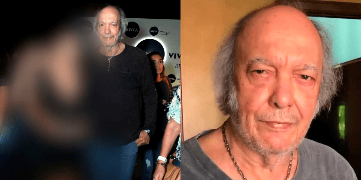 Erasmo Carlos e sua noiva (Foto: Reprodução)