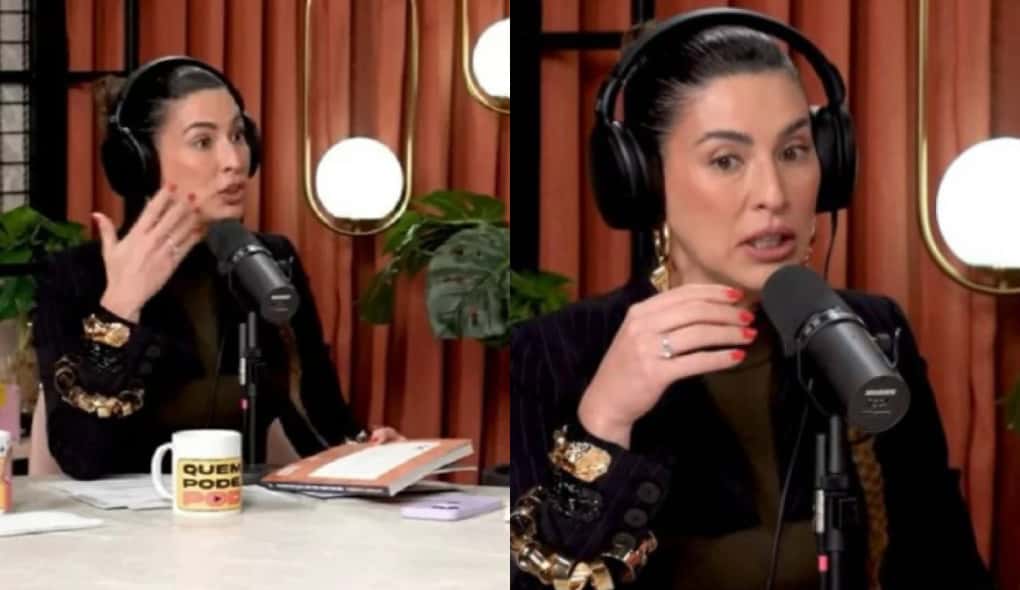 Fernanda Paes Leme revela sequelas da Covid-19 durante bate papo em videocast (Foto Reprodução/Montagem/ Tv Foco)