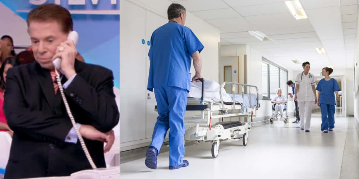 Apresentador ligou todos os dias para hospital às 18h (Imagem: Montagem/TV Foco)
