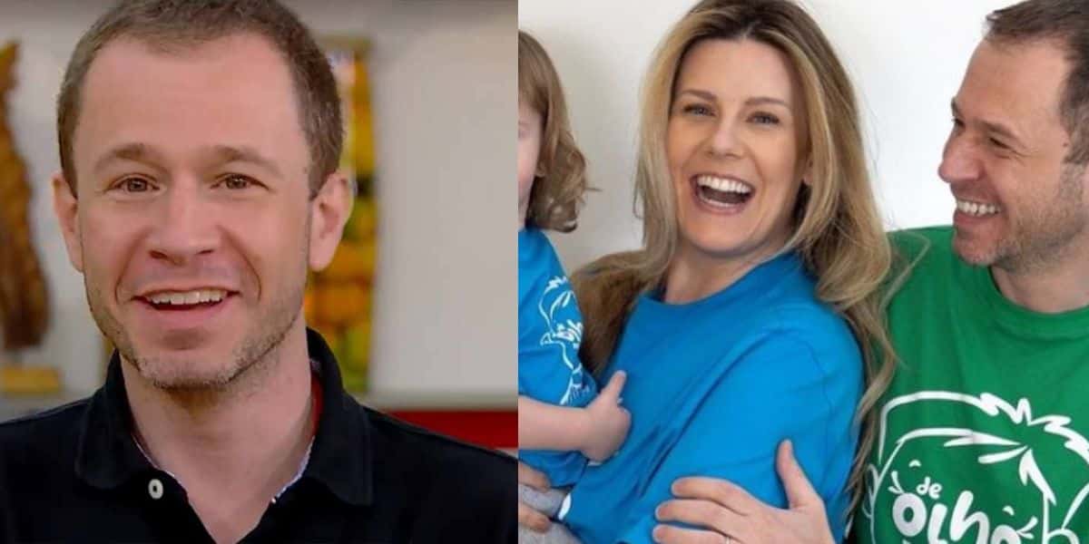 Tiago Leifert divulga foto da filha, de olhos azuis, e para muitos, ela é a criança mais linda do Brasil - Reprodução