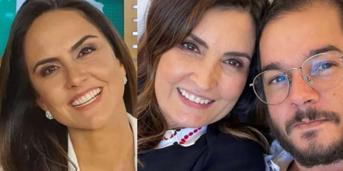 Carla Cecato afronta, divulga foto do namorado de Fátima Bernardes só de sunga e mostra o que sente por ele (Foto: Reprodução)