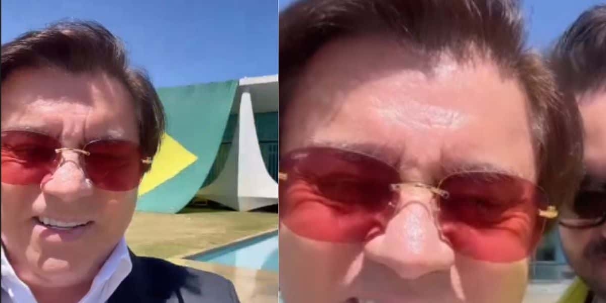 Chitãozinho surge ao lado de sertanejo e faz revelação em vídeo: "Nós queremos" (Foto: Reprodução)