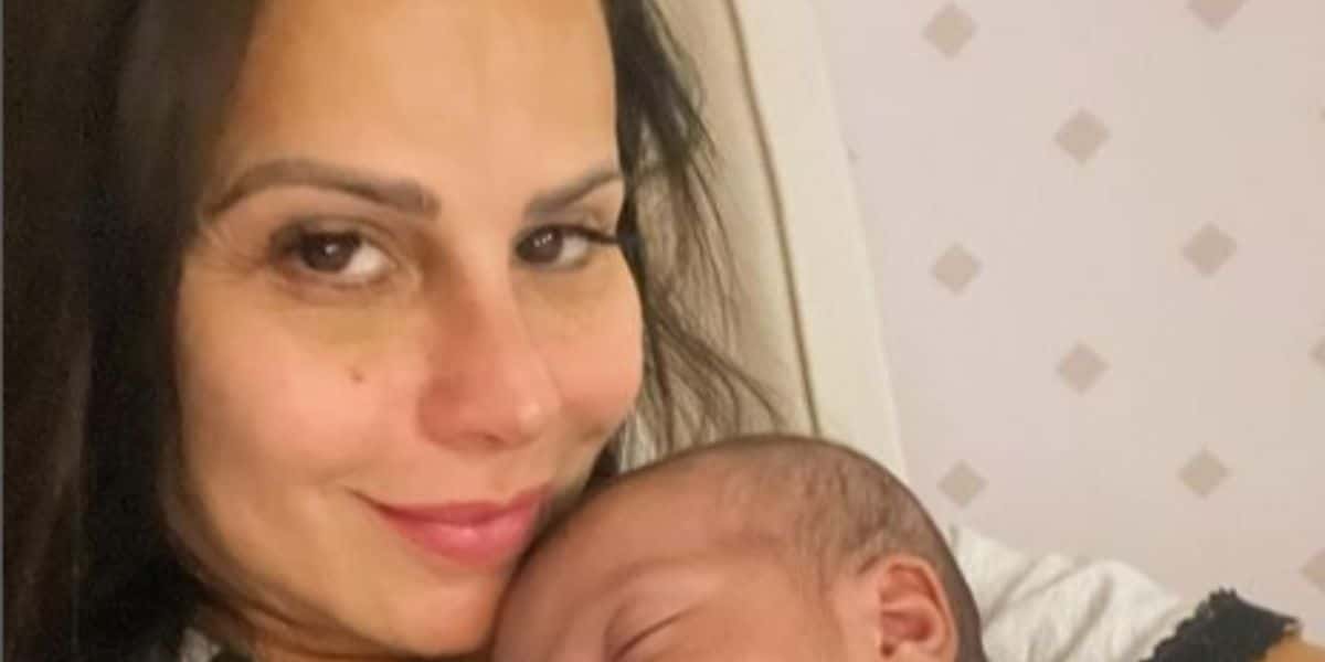 Filho de Viviane Araújo é idêntico ao pai e vídeo divulgado mostrando rostinho prova isso: "A cara" - Foto Reprodução