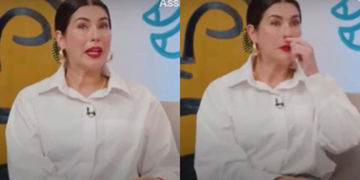 Fernanda Paes Leme cai no choro ao revelar perda do filho: "As pessoas tentam amenizar a sua dor" - Reprodução