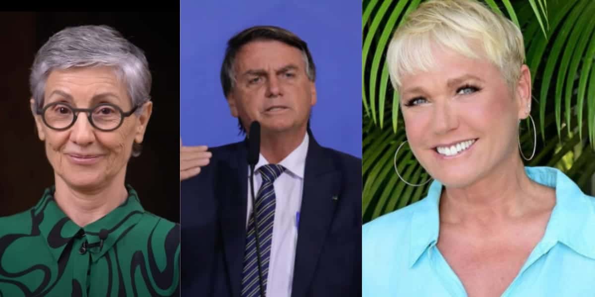 Cássia Kis assume que fez campanha para Bolsonaro na Globo (Reprodução: Montagem TV Foco)