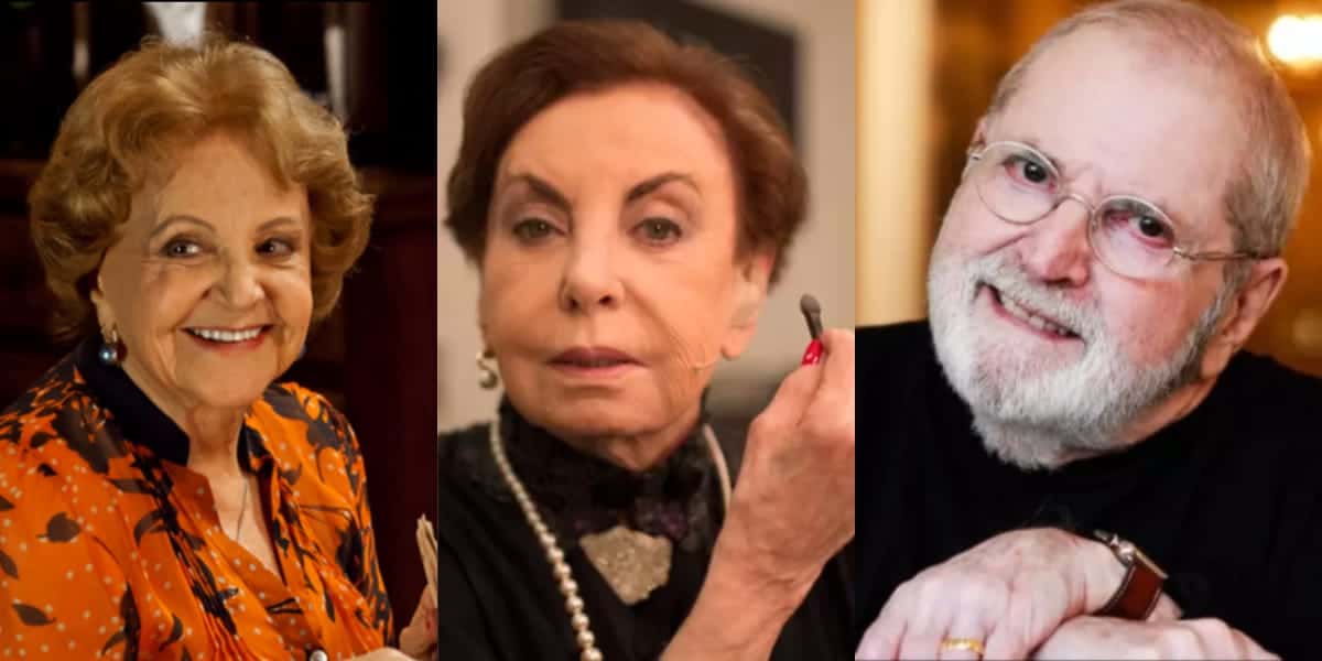 Jô Soares, Eva Todor e Beatriz Segall deixaram parte da herança com funcionários (Reprodução: Montagem TV Foco)
