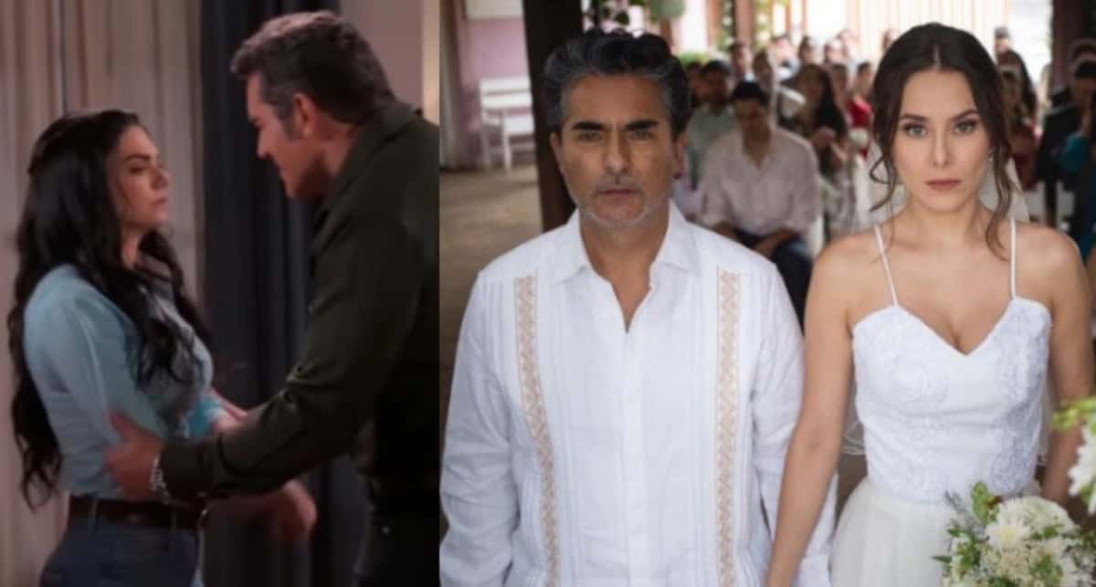 A Desalmada - Otávio tenta abusar de Fernanda e Rosalina abandona Luiz no altar (Foto: Reprodução / Las Estrellas)