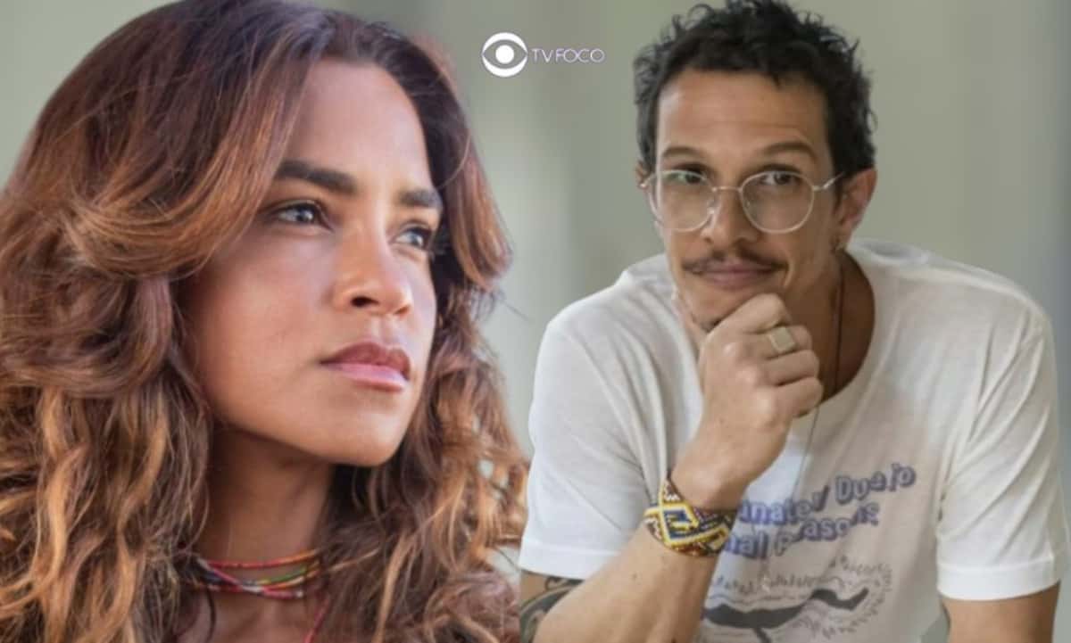 Gil (Rafael Losso) não dirá para Ari (Chay Suede), que Brisa (Lucy Alves) está viva em Travessia (Foto: Reprodução / Globo / Montagem TV Foco)