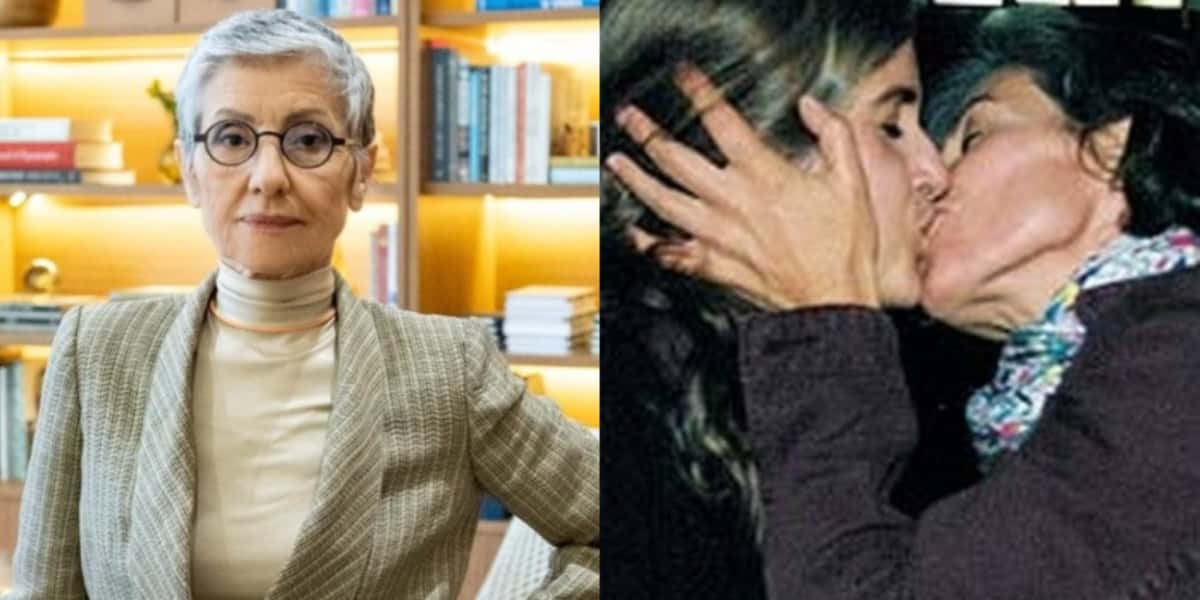 Cássia Kiss falou de beijo em veterana de novelas da Globo (Foto: Reprodução)