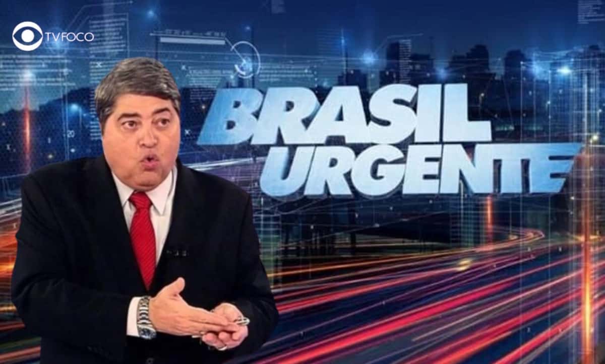 Datena abriu o jogo durante o Brasil Urgente na Band e disse que teve documentos vazados nas redes sociais (Foto: Reprodução / Band / Montagem TV Foco)