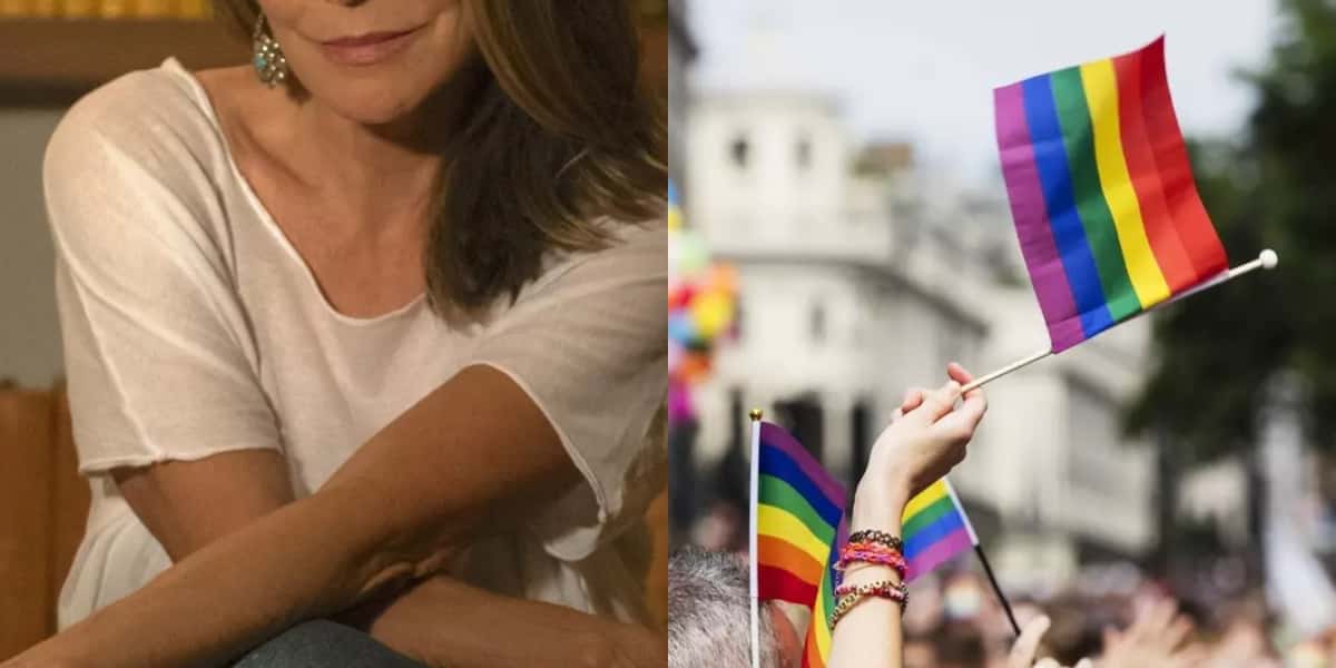 Atriz da Globo pisou na bola com namorada (Foto: Reprodução)