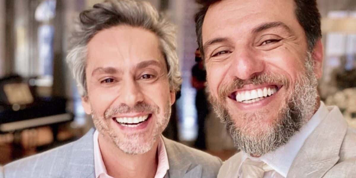 Alexandre Nero e Rodrigo Lombardi (Reprodução)