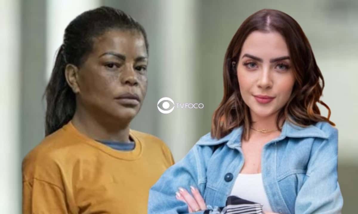 Participação de Tati Quebra Barraco em Travessia rende chuva de elogios e alfinetadas para Jade Picon (Foto: Reprodução / Globo / Montagem TV Foco)
