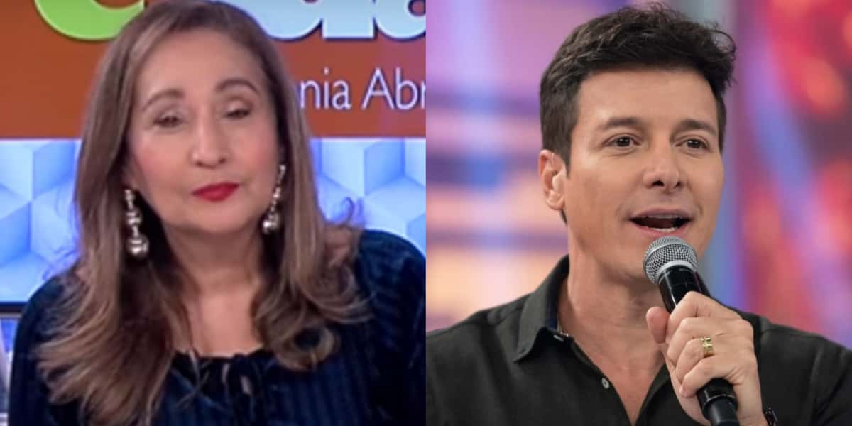 Sonia Abrão detonou caracterização de Rodrigo Faro (Foto: Reprodução/RedeTV!/Record)