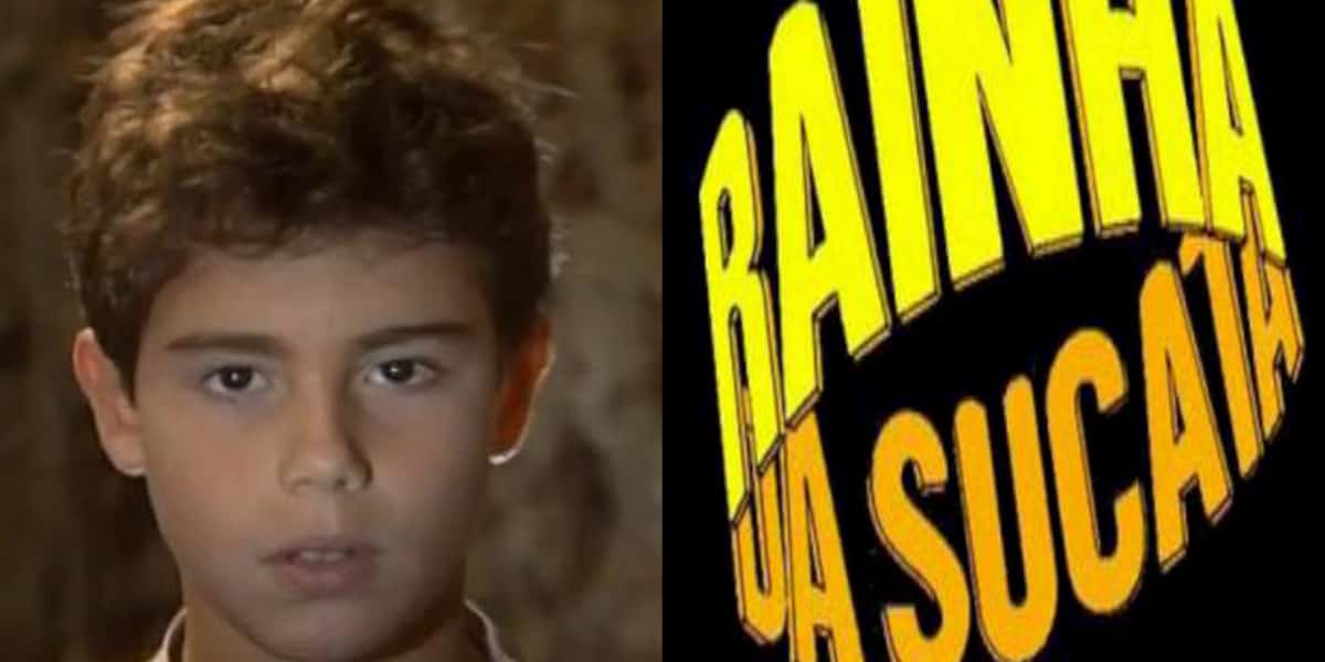 Júnior Villa Verde na época em que atuou na novela (Imagem: Montagem/TV Foco)