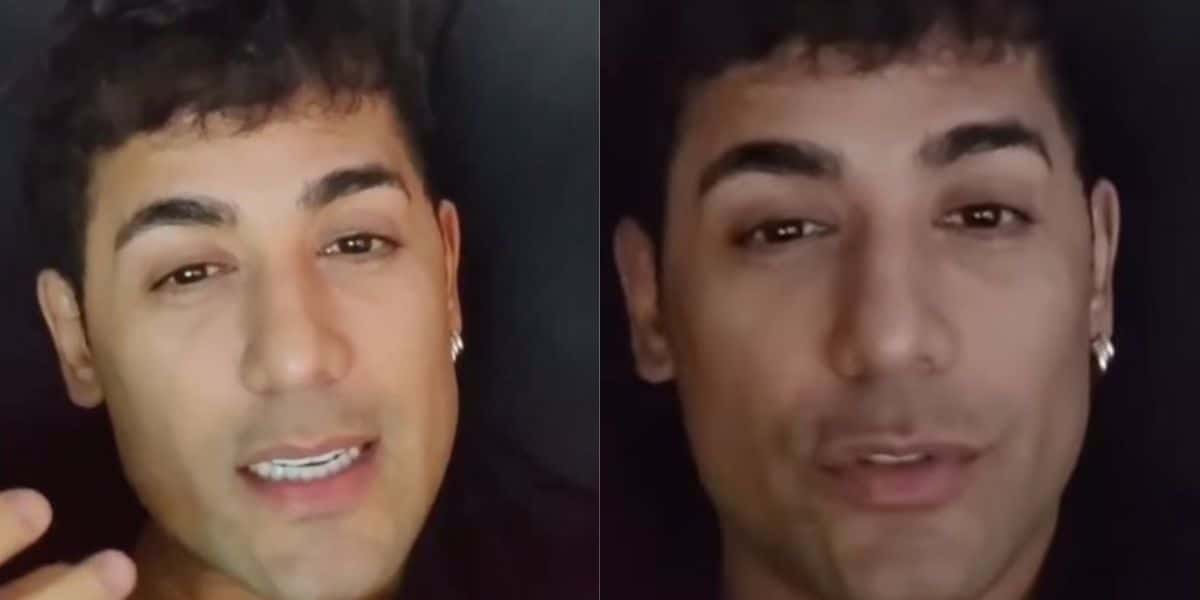 Cantor Thiago faz pronunciamento após boatos de que pênis teria encolhido: "Chega a assustar" - Reprodução