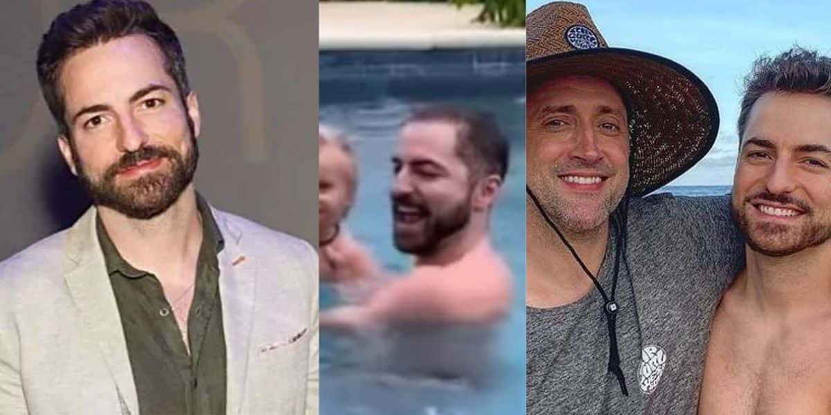 Thales Bretas, viúvo de Paulo Gustavo, surge com bebê no colo e entrega: "Meu terceiro filho" - Foto Reprodução