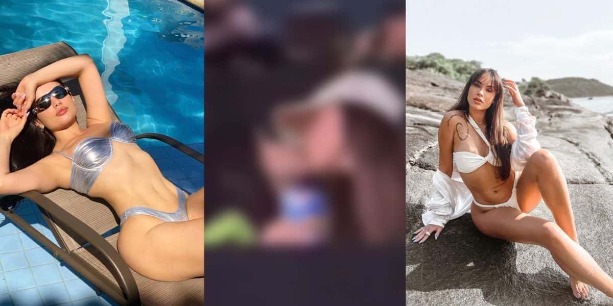 Juliette e Sarah se beijaram em evento (Reprodução)