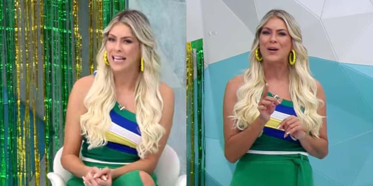 Renata Fan durante o "Jogo Aberto" nesta quinta-feira (Reprodução Band/Youtube)