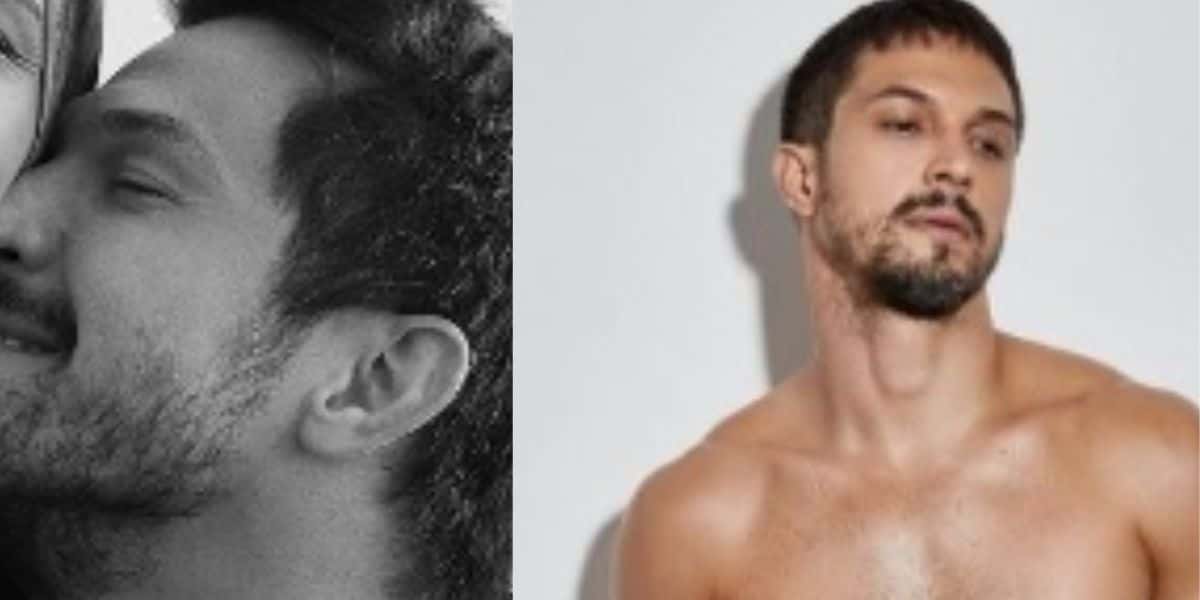 Recatado, Rômulo Estrela, galã da Globo, divulga foto rara e mostra com quem é casado: "Meu amor" (Foto: Reprodução)