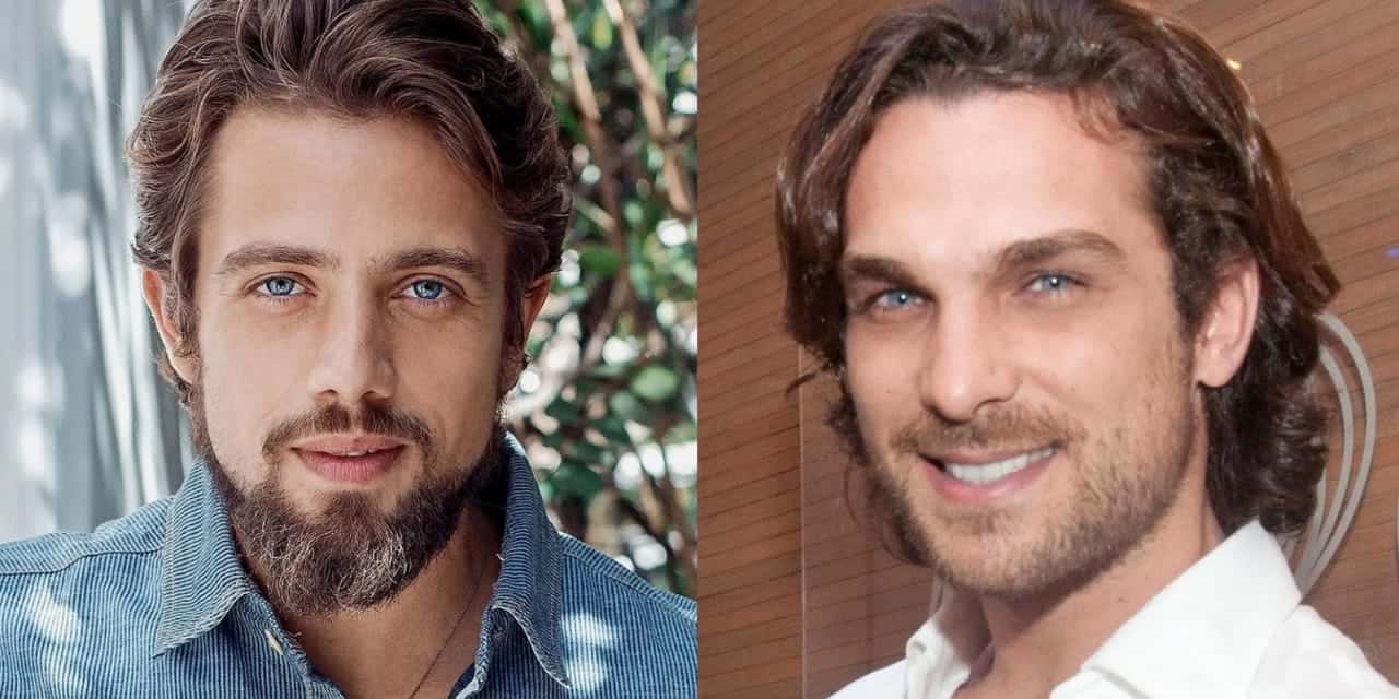 Rafael Cardoso se envolvido em declaração sobre bissexualidade de Igor Rickli (Foto: Reprodução/Montagem)