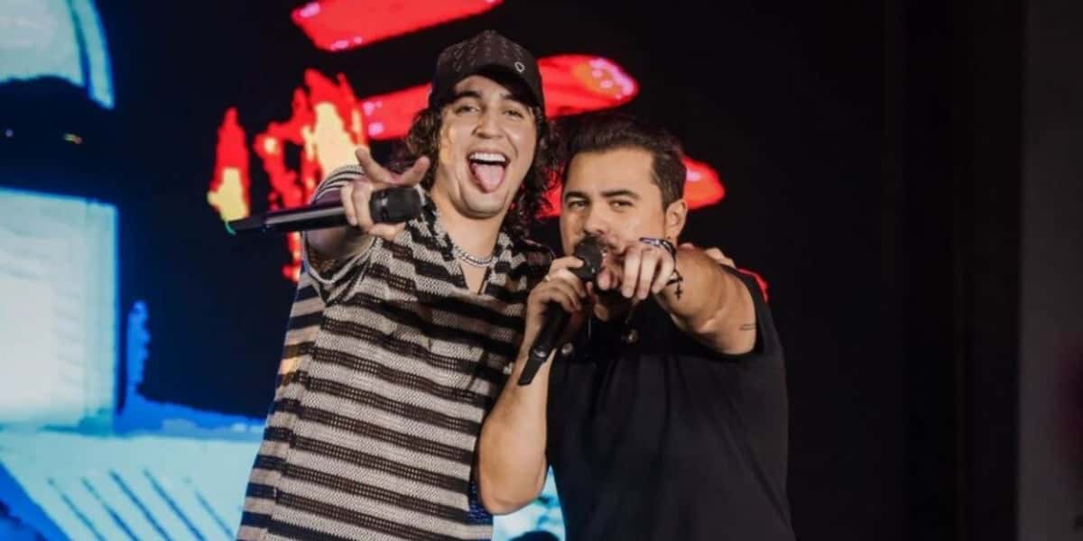 Show de Xand Avião e Nattanzinho terminou com tiroteio e uma pessoa feriada (Foto: Reprodução)