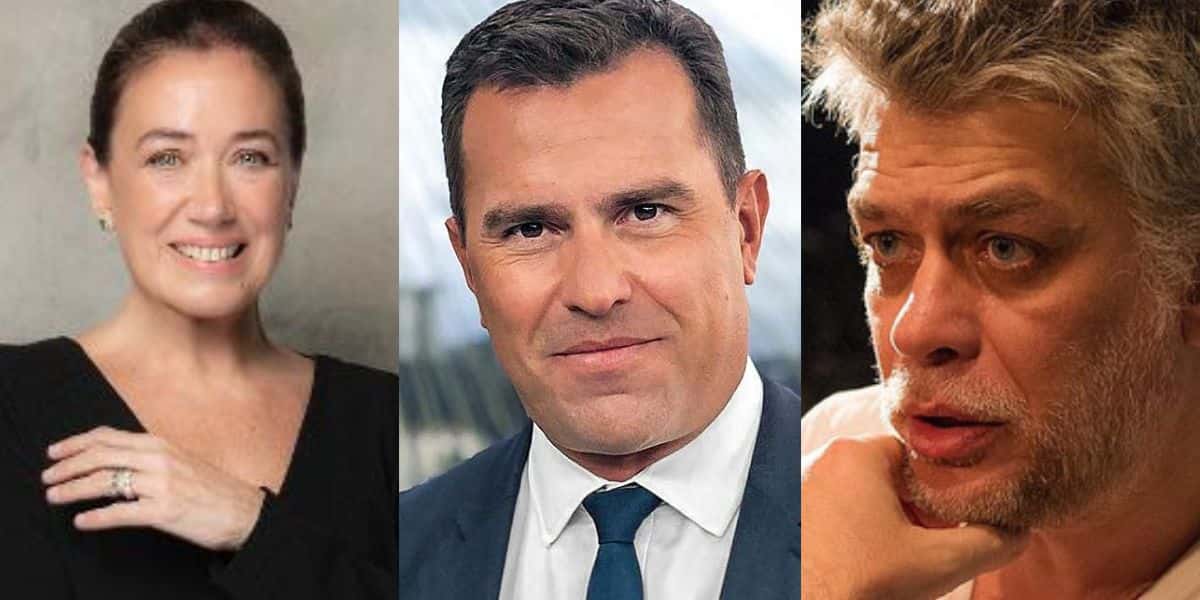 Lilia Cabral, Rodrigo Bocardi e Fábio Assunção (Reprodução)