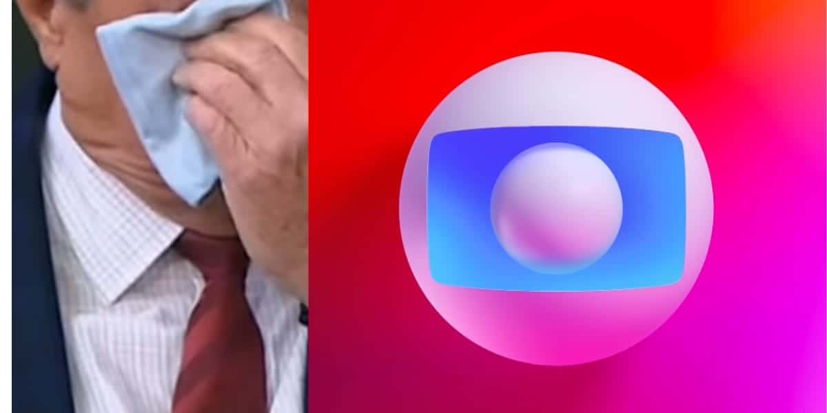 Âncora da Globo chora ao vivo (Reprodução: Montagem TV Foco)
