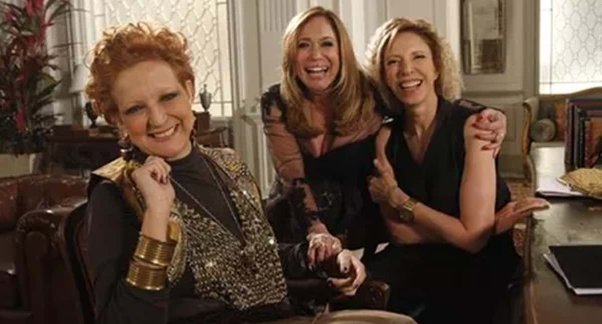 Betty Lago, Susana Vieira e Marília Gabriela (Divulgação/ Globo)