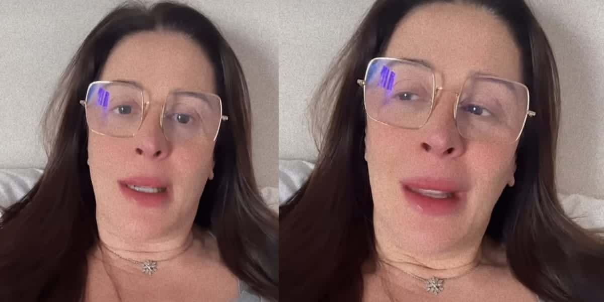 Claudia Raia fica desacreditada com o que viu no ultrassom de seu filho (Reprodução: Instagram)