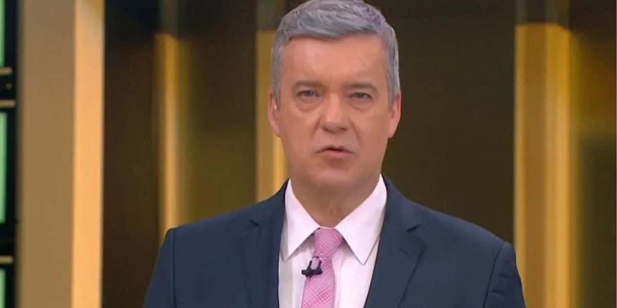 Roberto Kovalick é o âncora do Hora 1 da Globo (Reprodução)